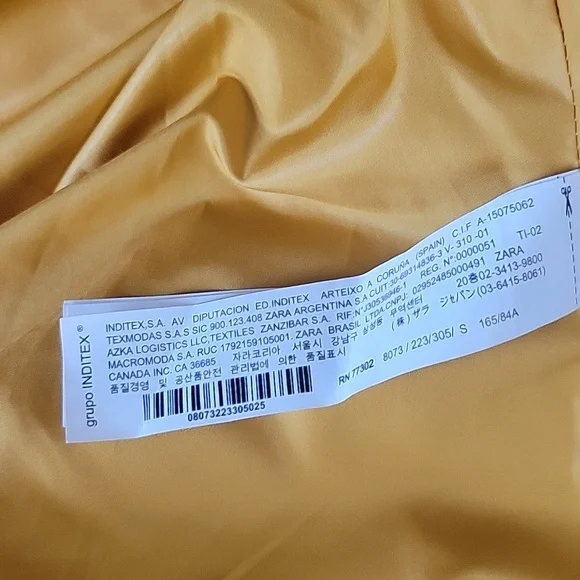 Zara puffed winter jacket - Picture 7 of 9